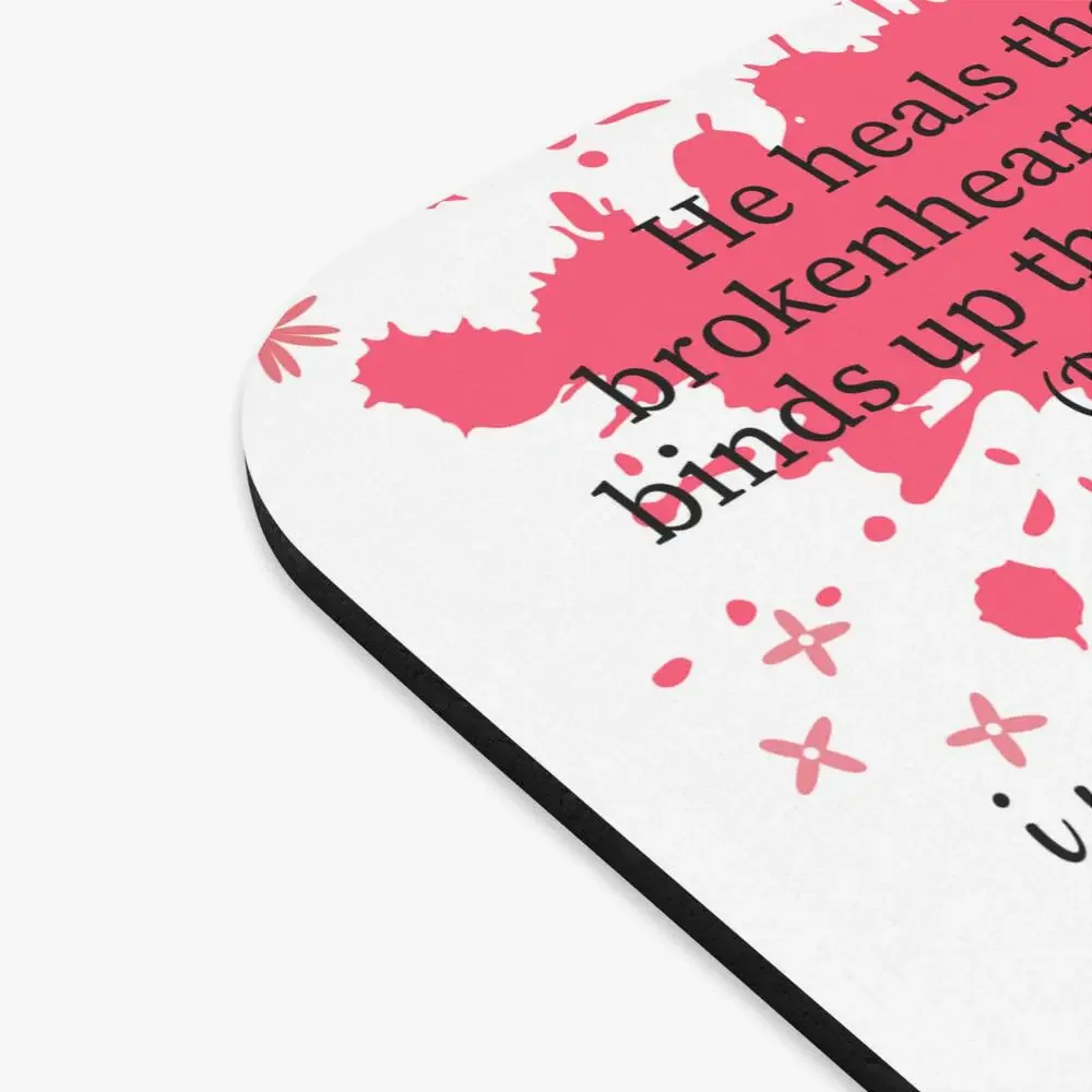 Bible Verses Scripture Quotes Mouse Pad | Inspirational Christian Office